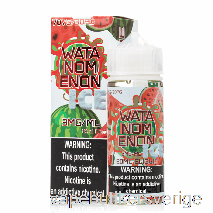 Vape Sverige Is Watanomenon - Nomenon E-vätskor - 120ml 0mg